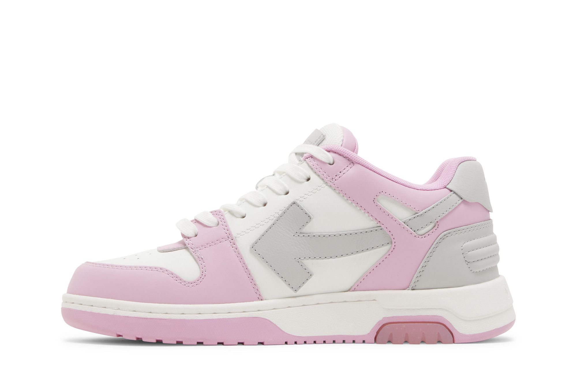 light pink off white sneakers