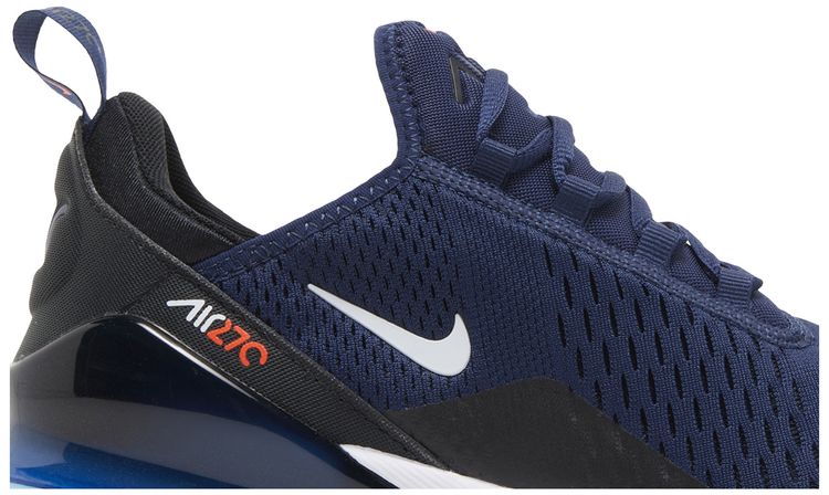 Nike Air Max 270 Midnight Navy Bright Crimson