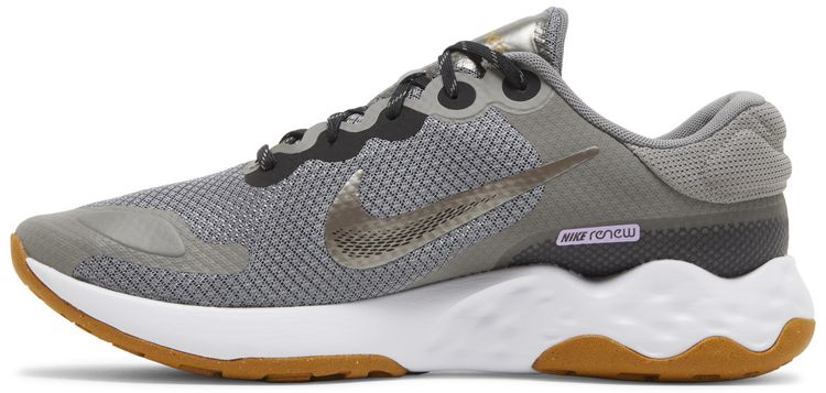 Nike Renew Ride 3 Pewter Gold Suede