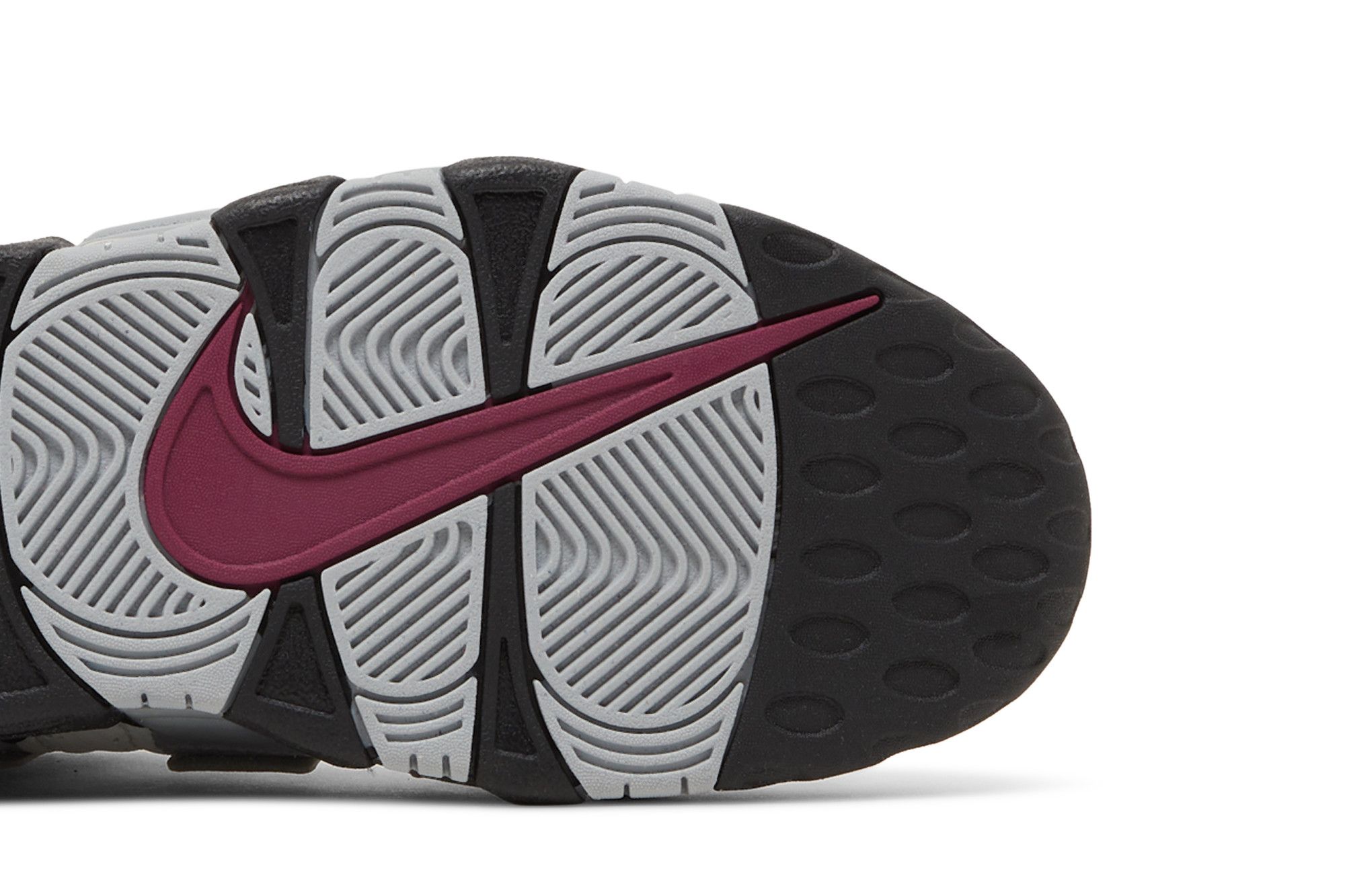 スニーカー Nike WMNS Air More Uptempo Rosewood and Wolf Grey DV1137-100 Women's Air More Uptempo 'Rosewood and Wolf Grey' (DV1137