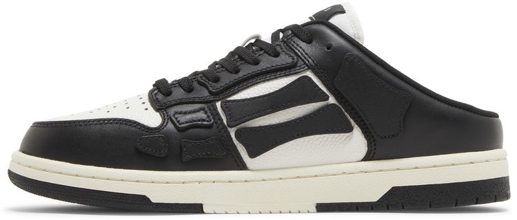 Amiri Skel Top Low Slip On Black White