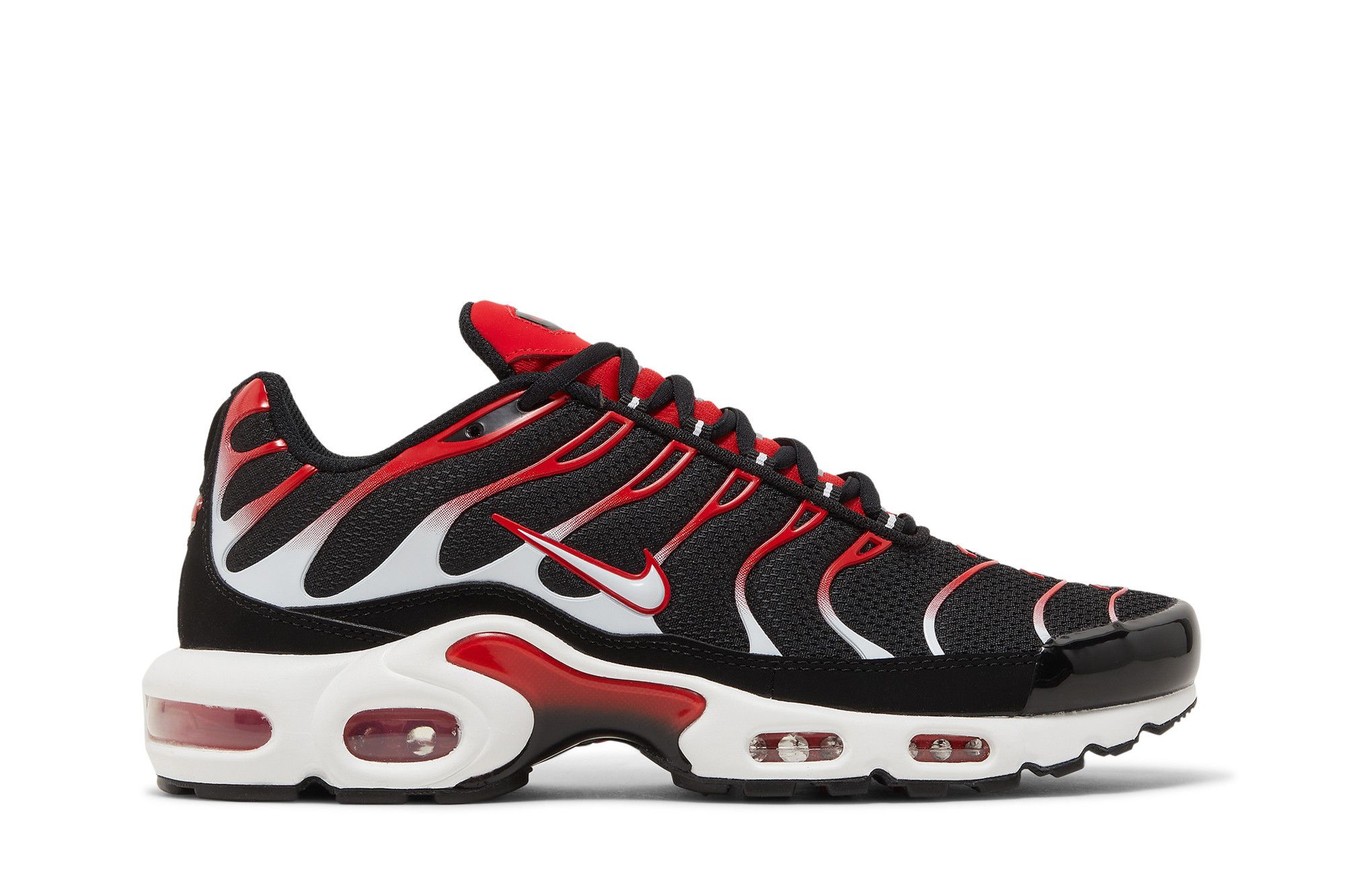 Air Max Plus Black University Red