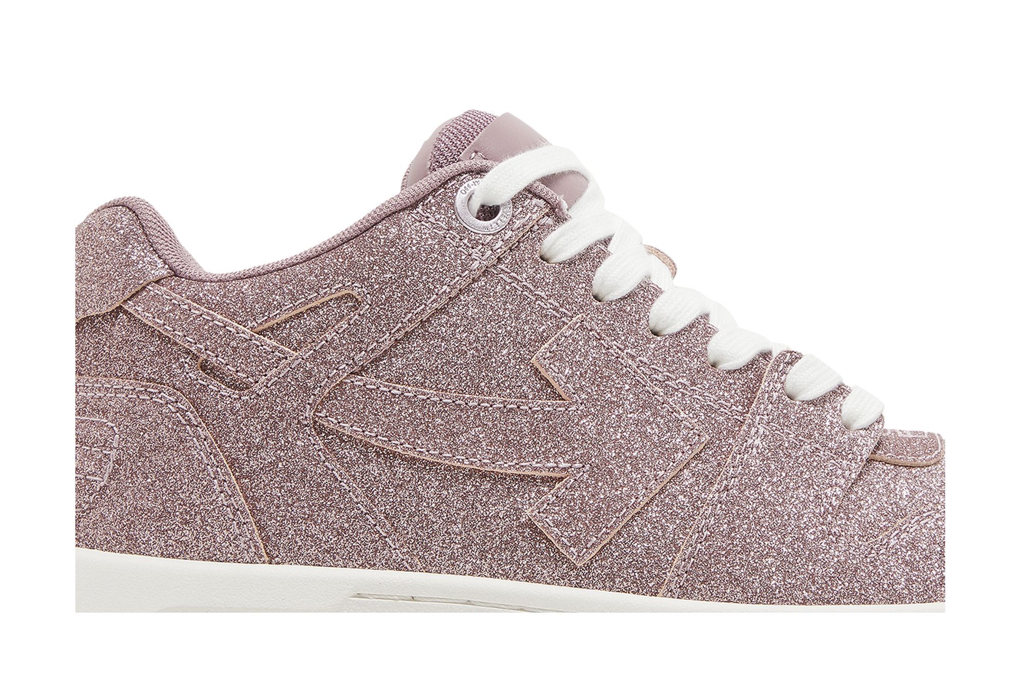 Off white glitter sneakers clearance