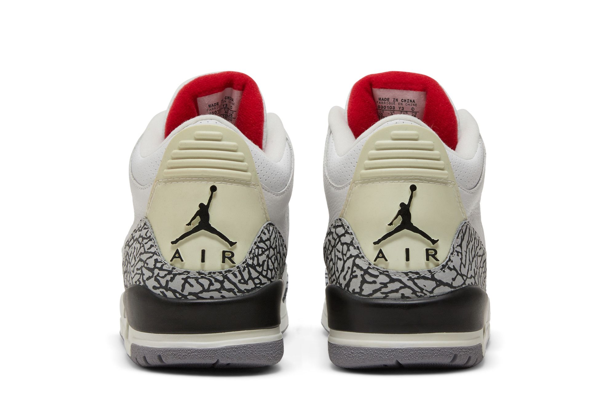 Jordan 3 white cement 2003 clearance