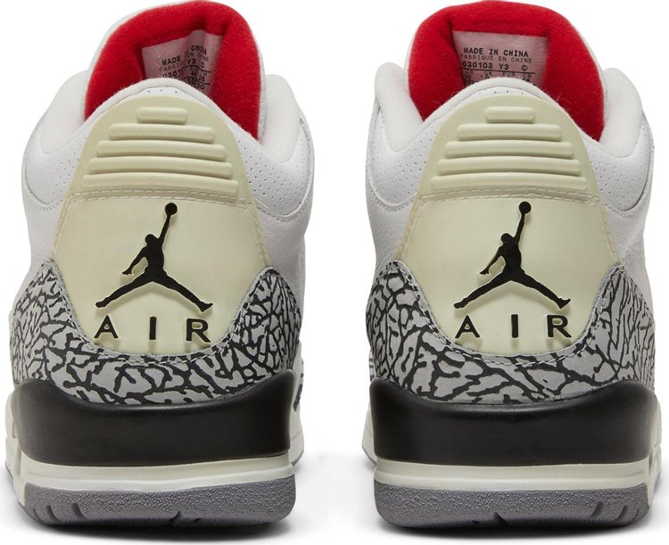 Air Jordan 3 Retro White Cement 2003