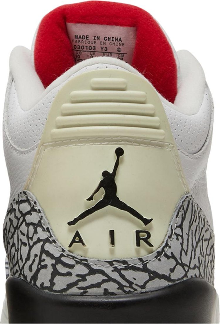 Air Jordan 3 Retro White Cement 2003