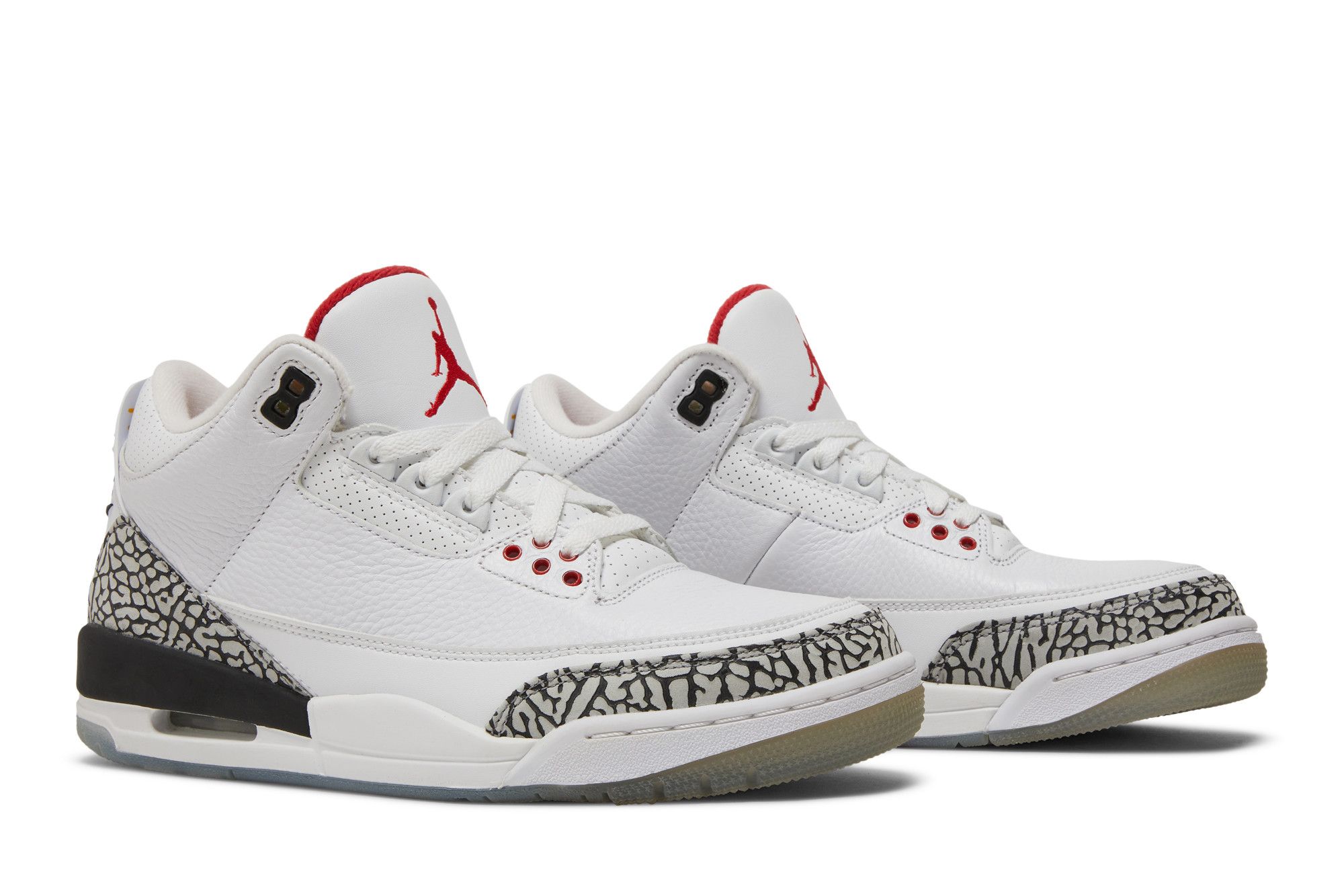 Jordan 3 free throw line on feet hot sale