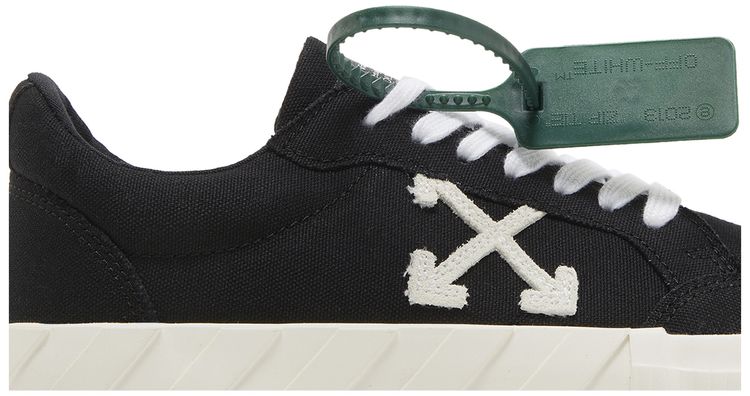 Off White Wmns Vulc Sneaker Black White