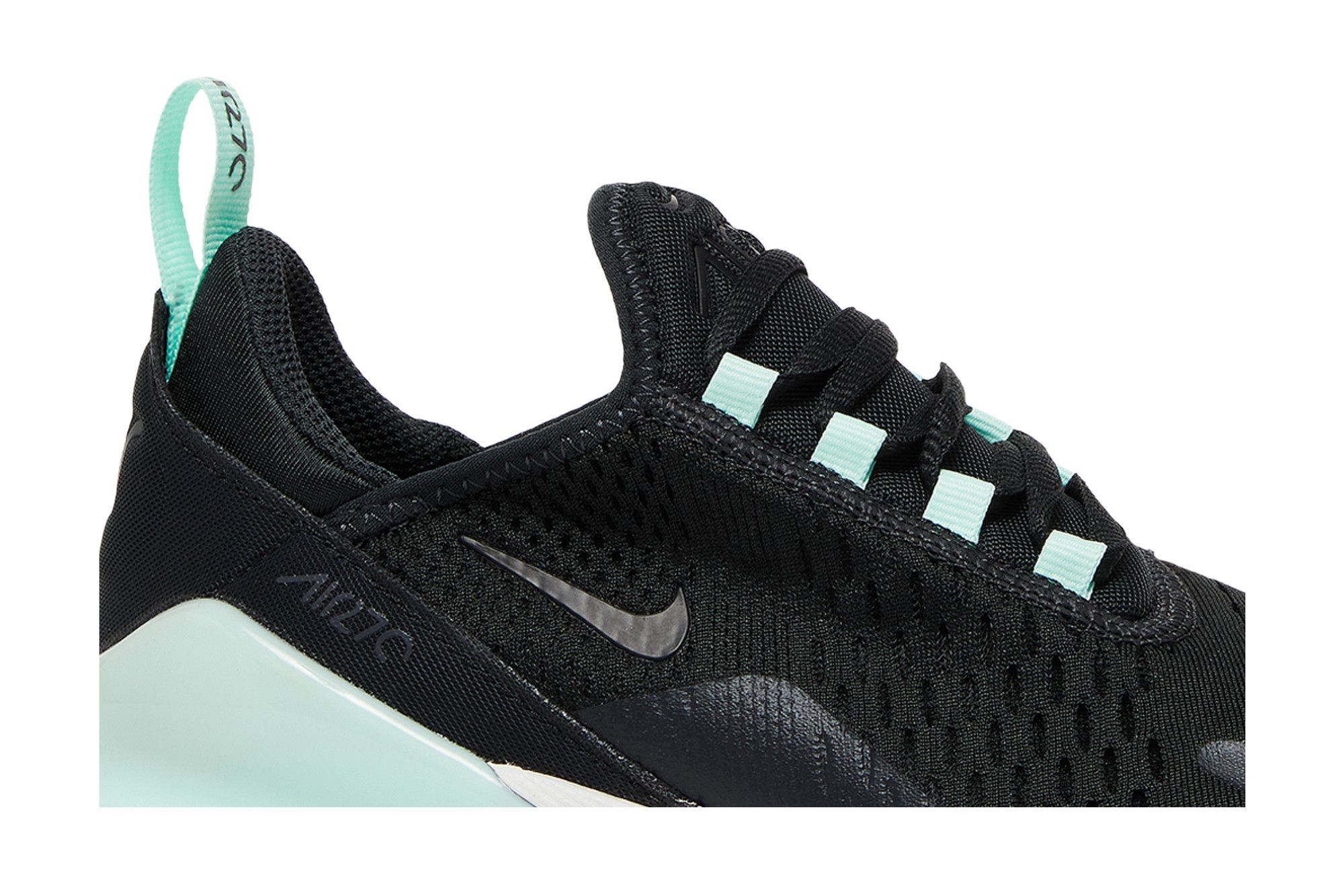 Black and mint nike 27 deals