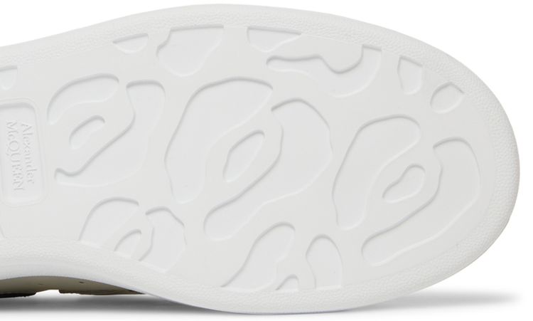 Alexander McQueen Oversized Triple Strap Sneaker White Black