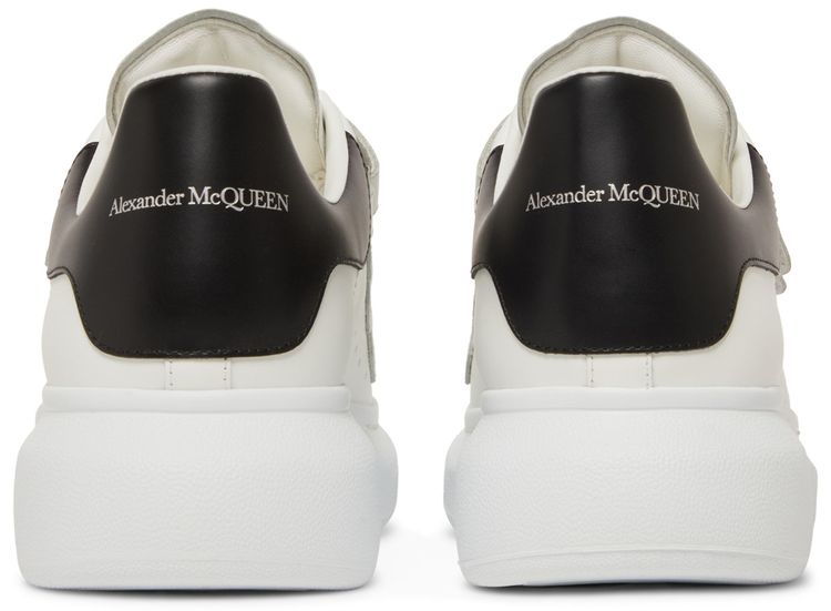 Alexander McQueen Oversized Triple Strap Sneaker White Black