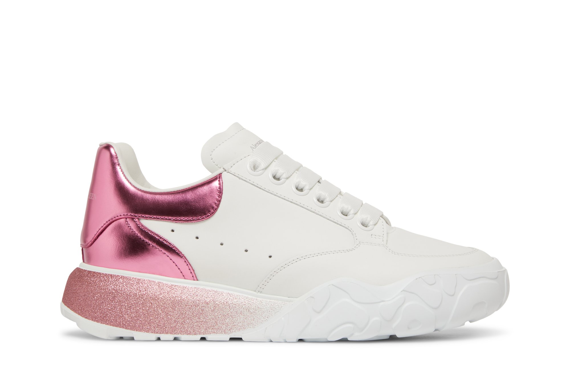 Alexander McQueen Wmns Oversized Court Trainer 'Degrade - Pastel Pink'