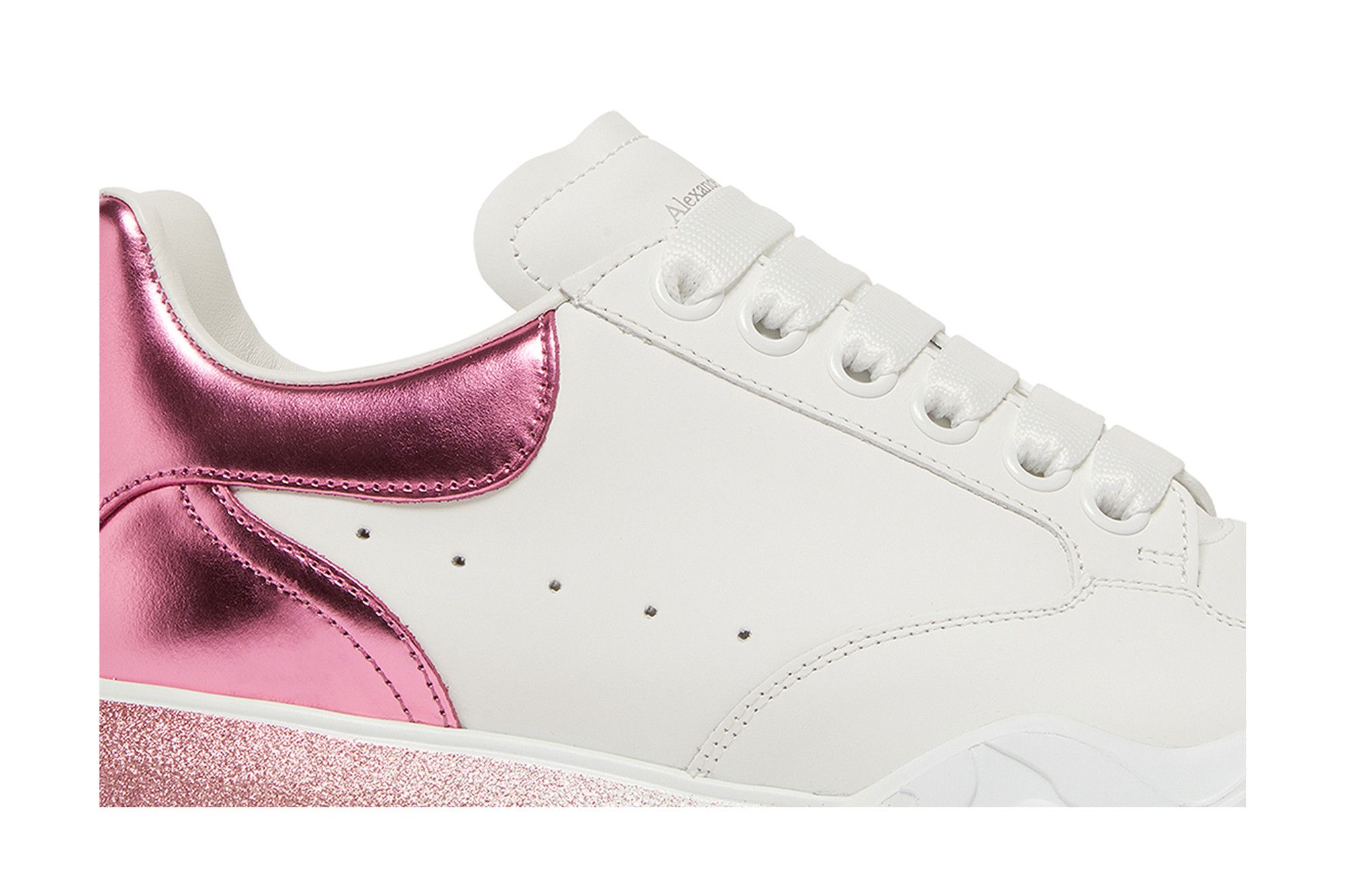 Buy Alexander McQueen Wmns Oversized Court Trainer 'Degrade