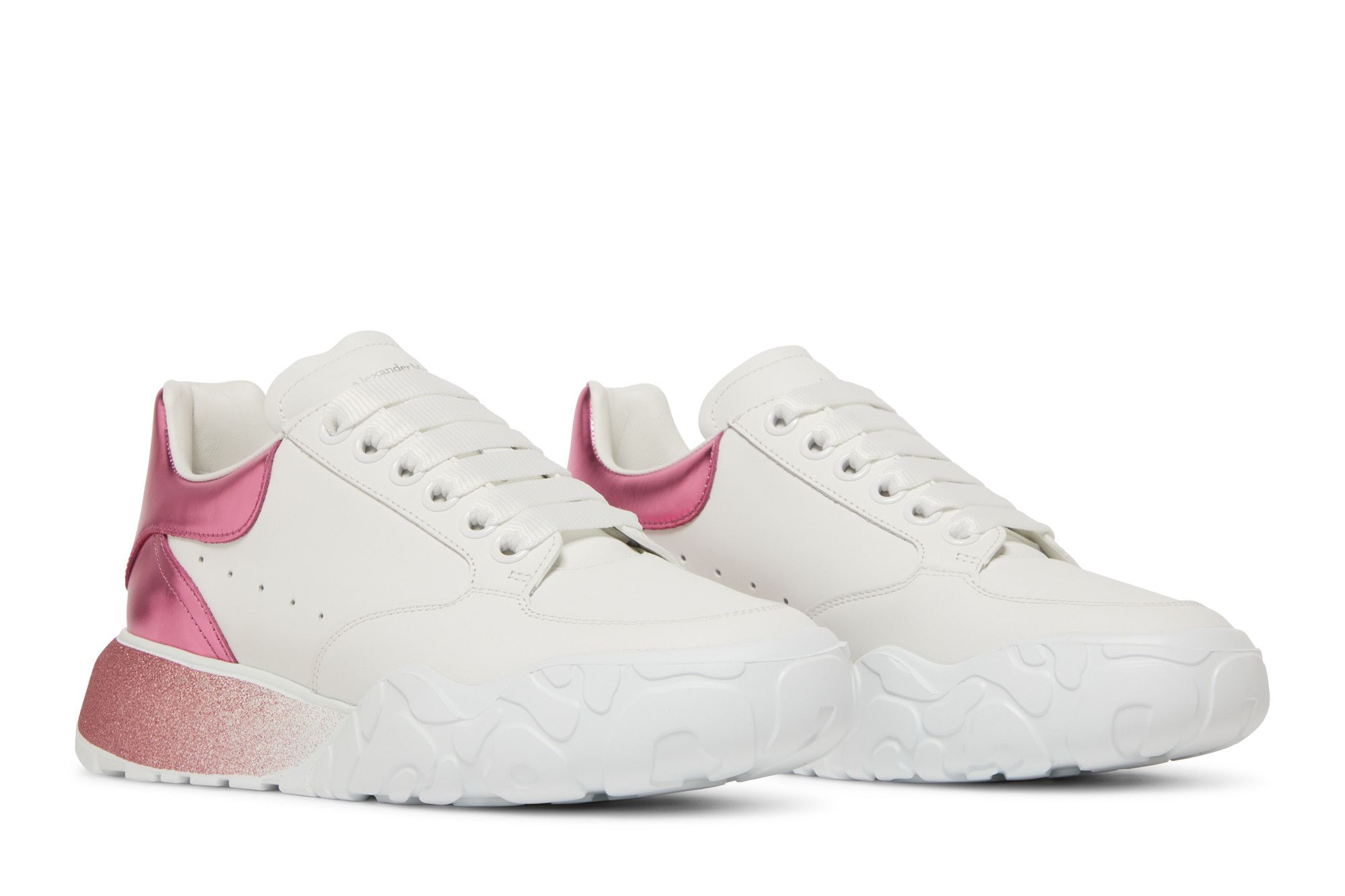 Buy Alexander McQueen Wmns Oversized Court Trainer 'Degrade