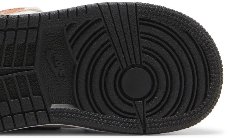 Air Jordan 1 Mid SE TD Orange Suede