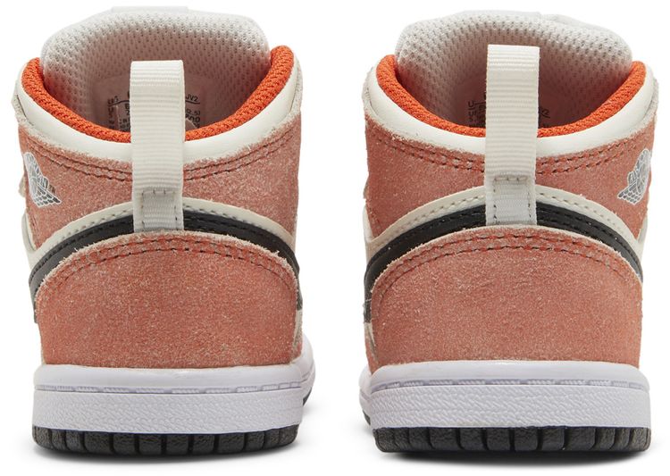 Air Jordan 1 Mid SE TD Orange Suede