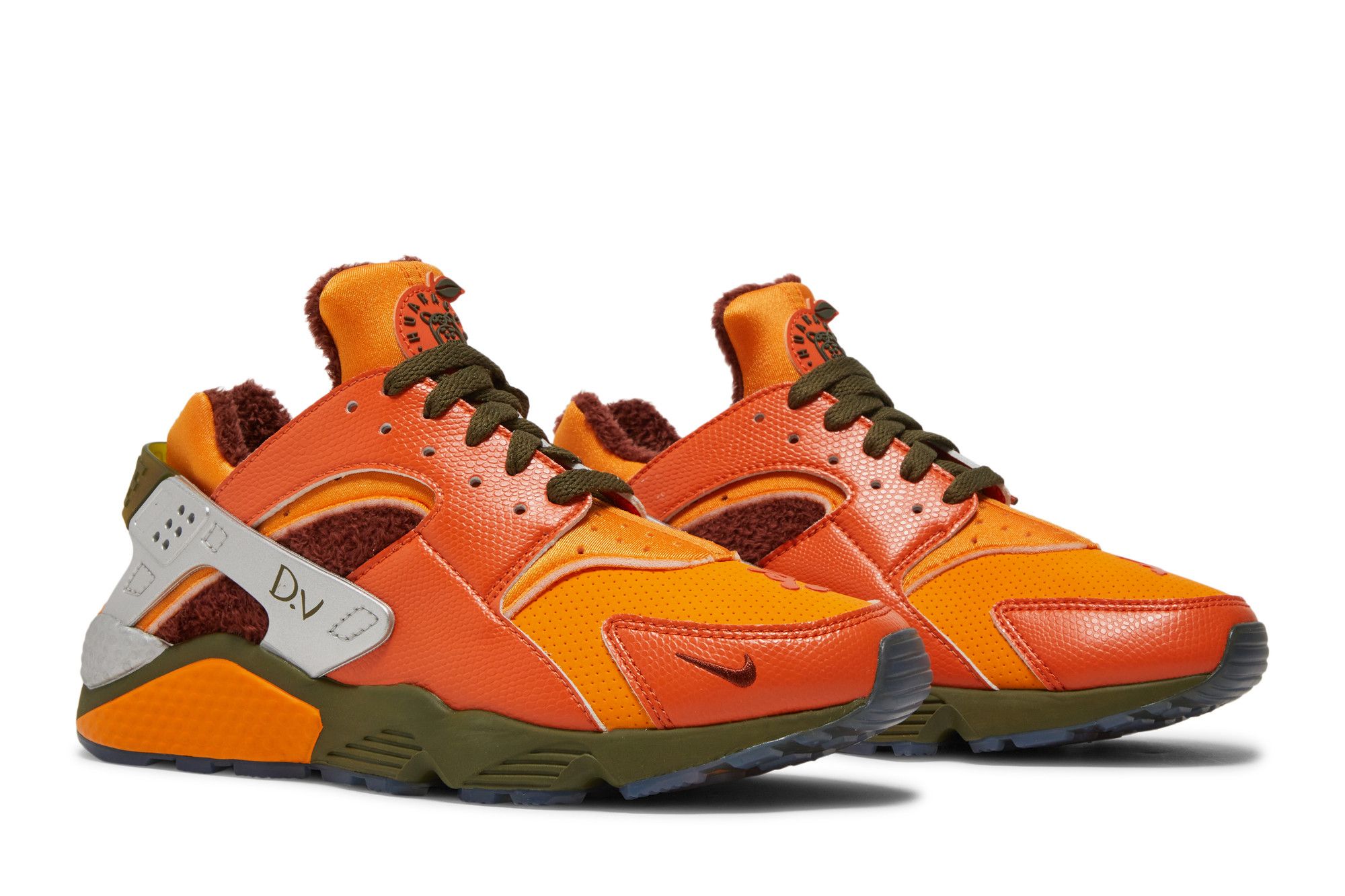 nike huarache orange fluo