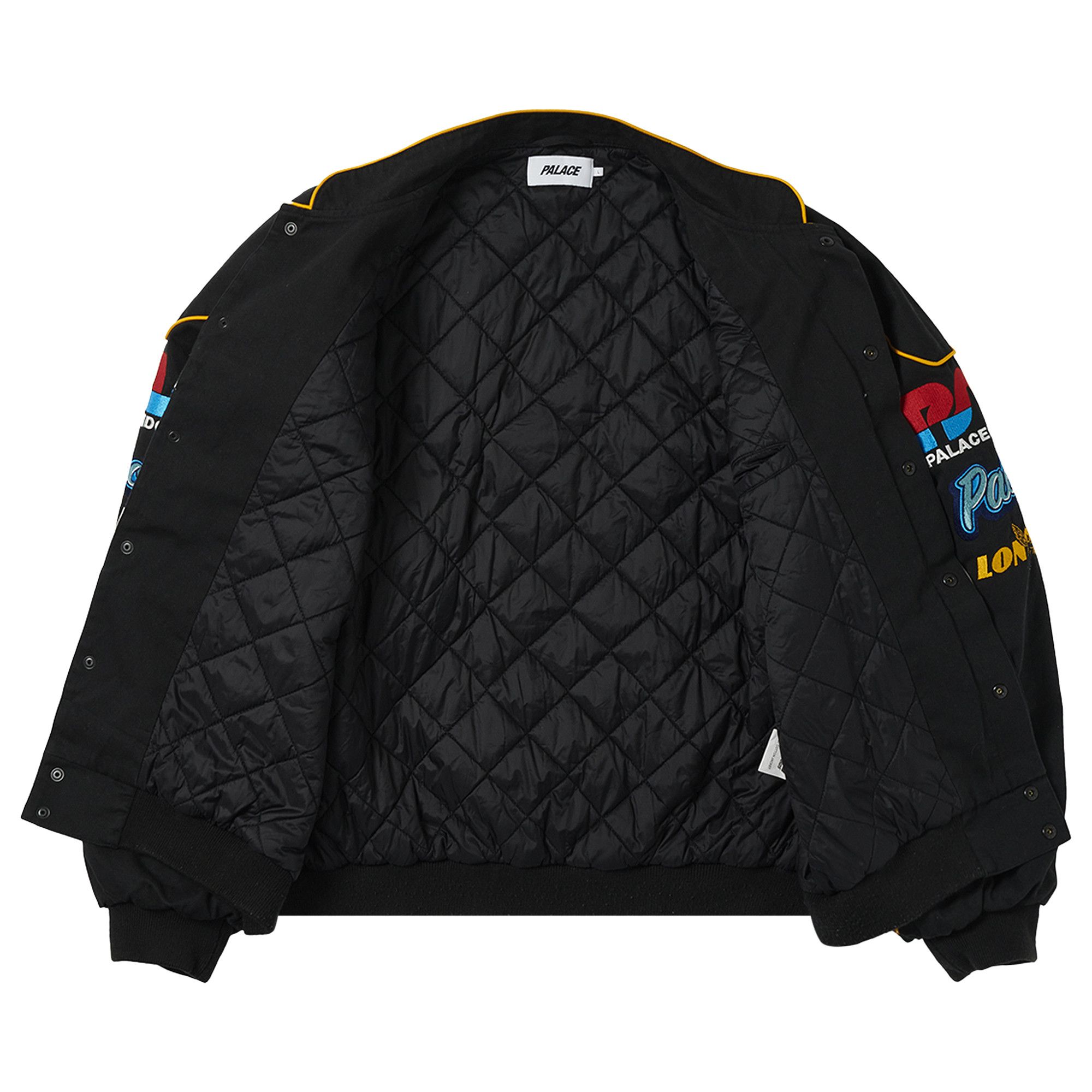 Buy Palace Fast Cotton Jacket 'Black' - P24JK010 | GOAT