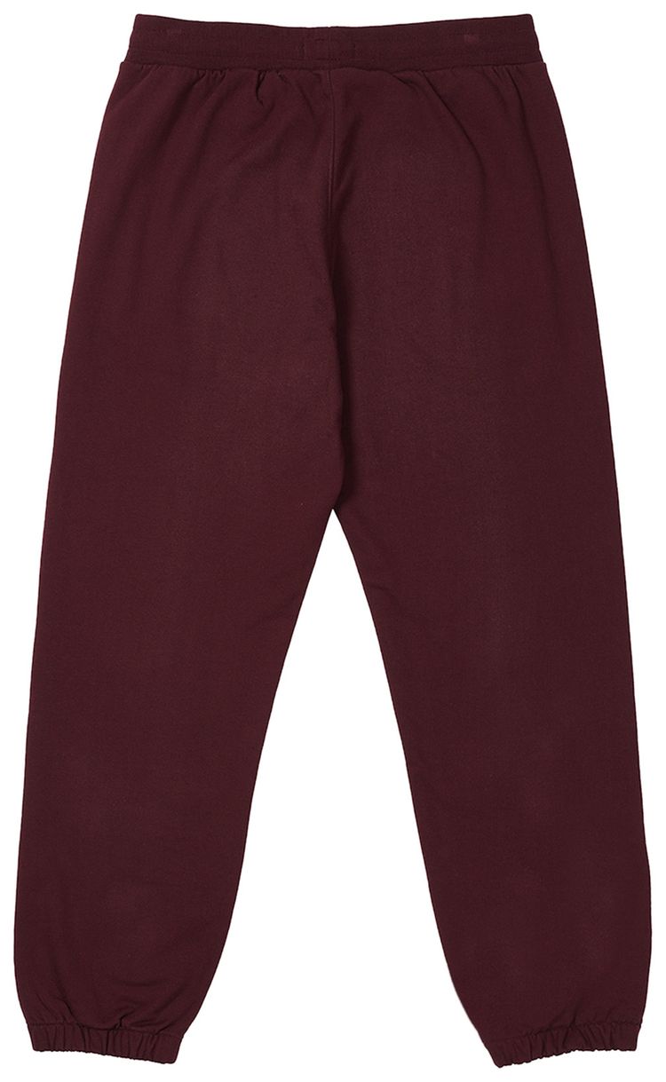 Palace Baggies Sweat Pant Burgundy