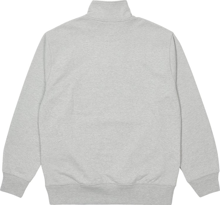 Palace Sofar 14 Zip Funnel Grey Marl