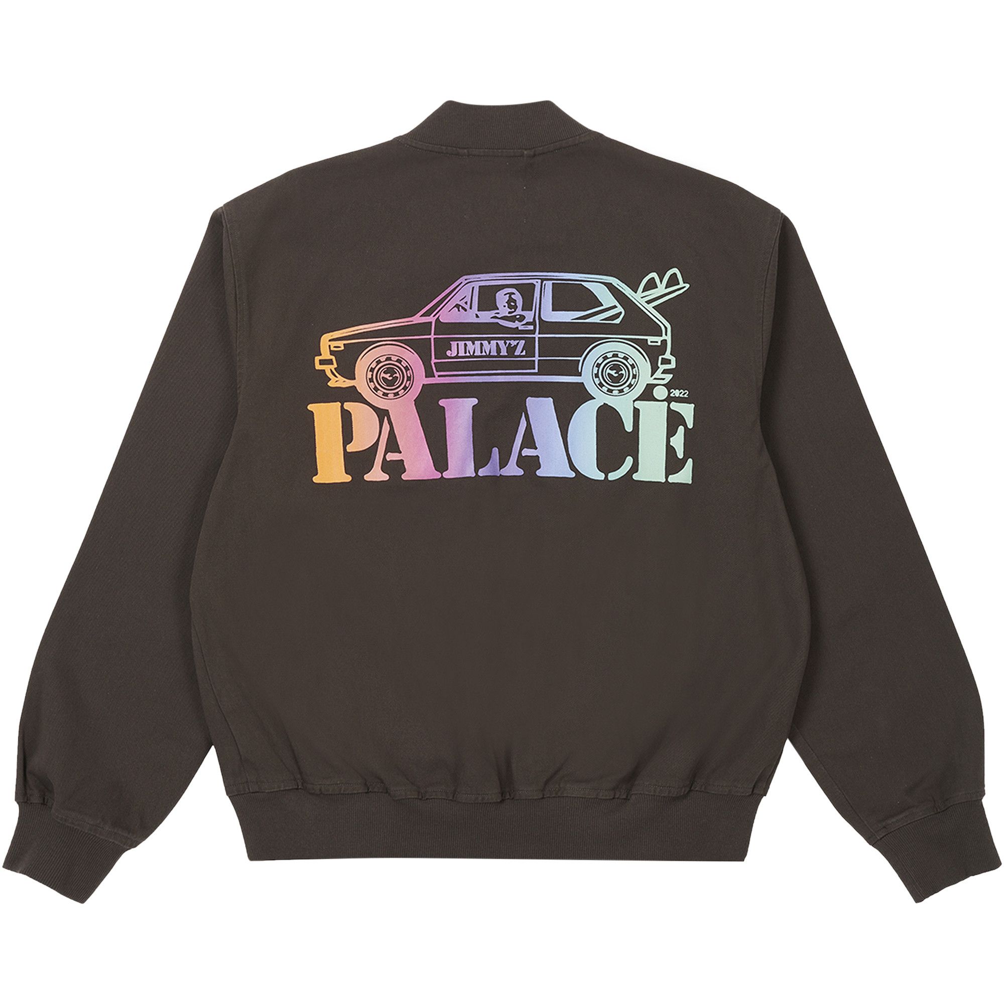 ★24SS 大人気★PALACE Cat Eye Bomber Jacket Cat Eye Bomber Jacket Black - Summer 2024 - Palace Community