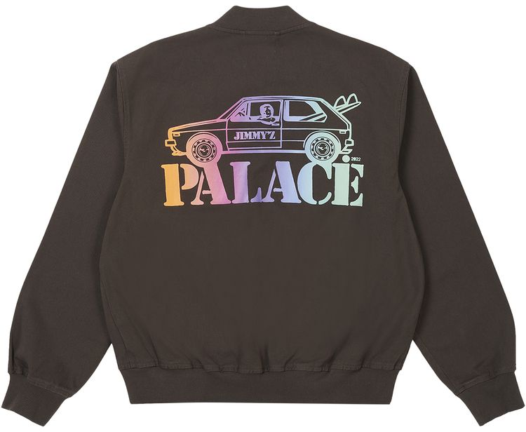 Palace Jimmyz Washed Twill Bomber Grey