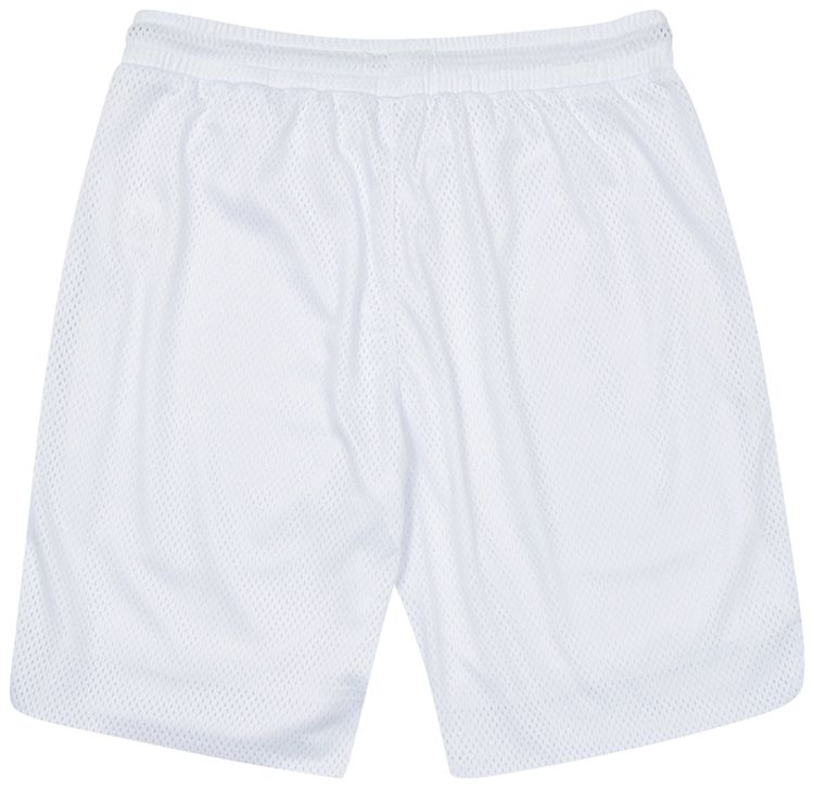 Palace Mesh Practice Shorts White