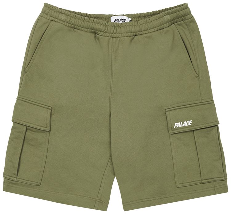 Palace Cargo Sweat Shorts Olive