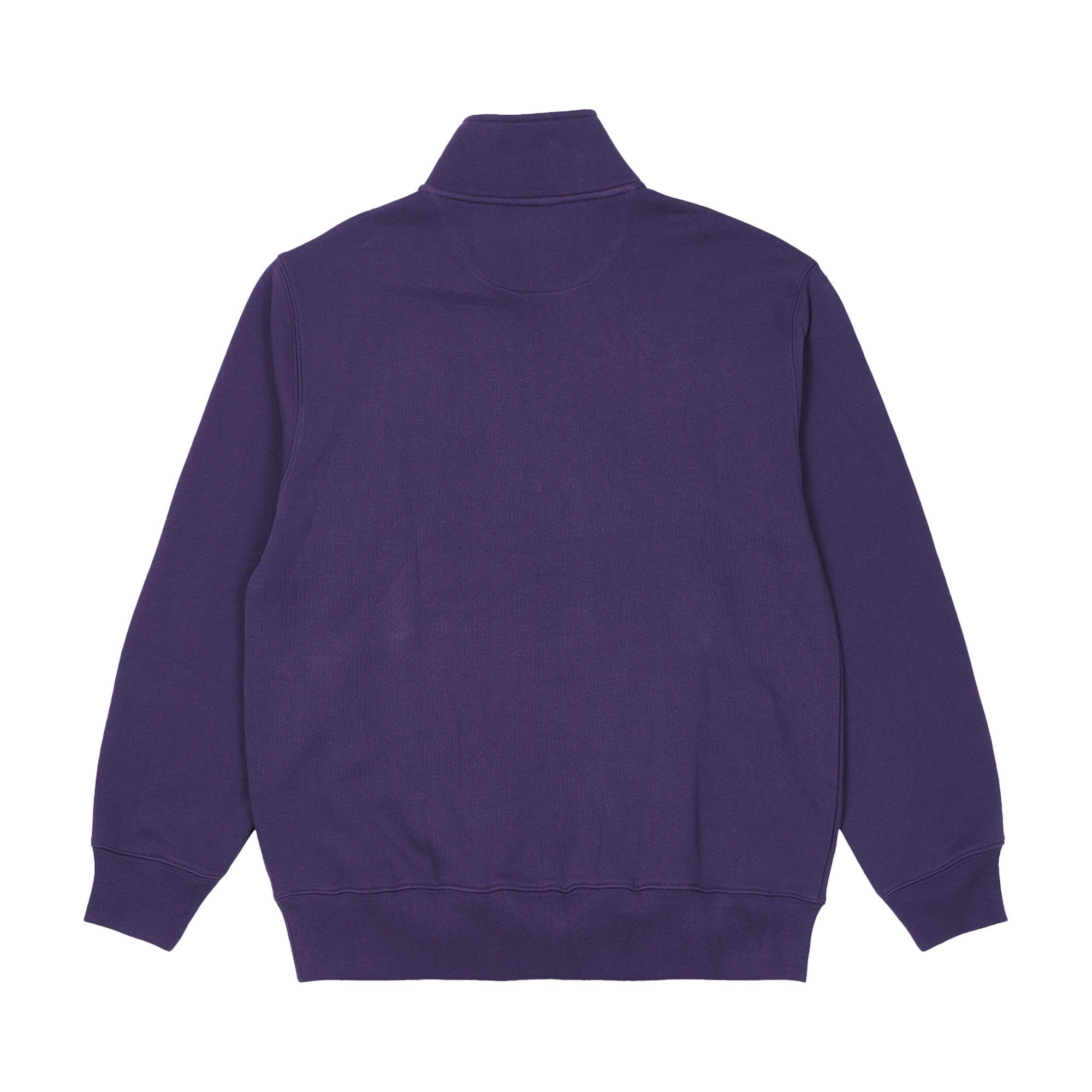 Buy Palace 1/4 Zip Funnel 'Purple' - P23CS081 | GOAT