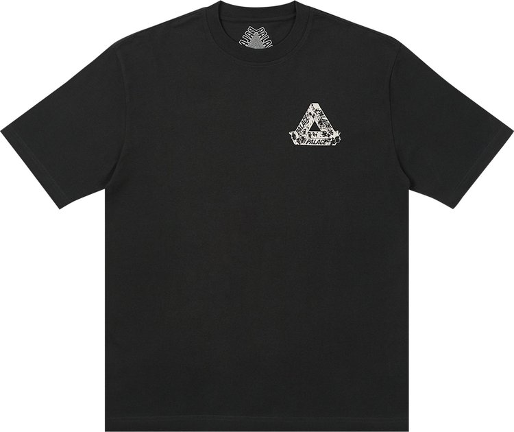 Palace Tri-Heads T-Shirt 'Black'