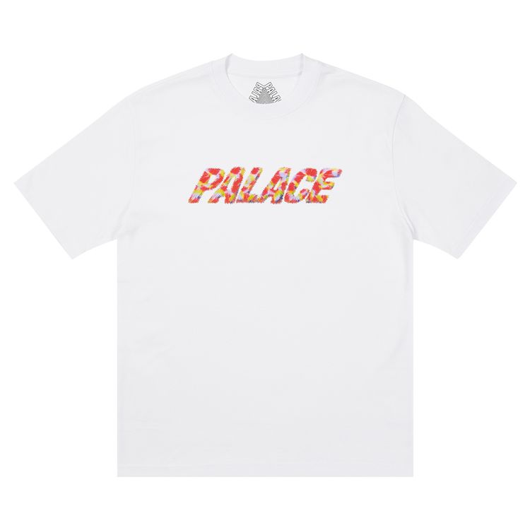 Palace Fluffly T Shirt White