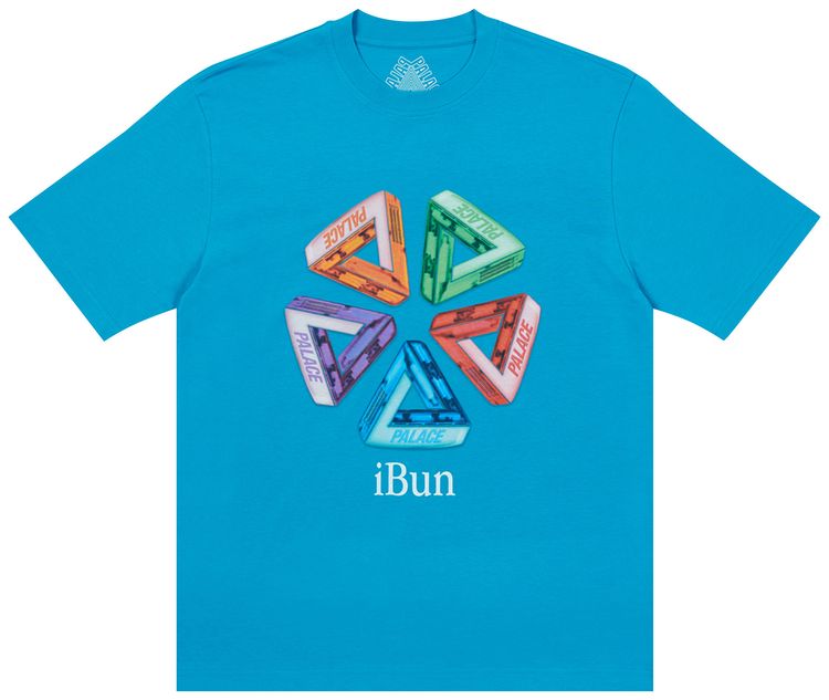 Palace Ich Bun T Shirt Petrol Blue