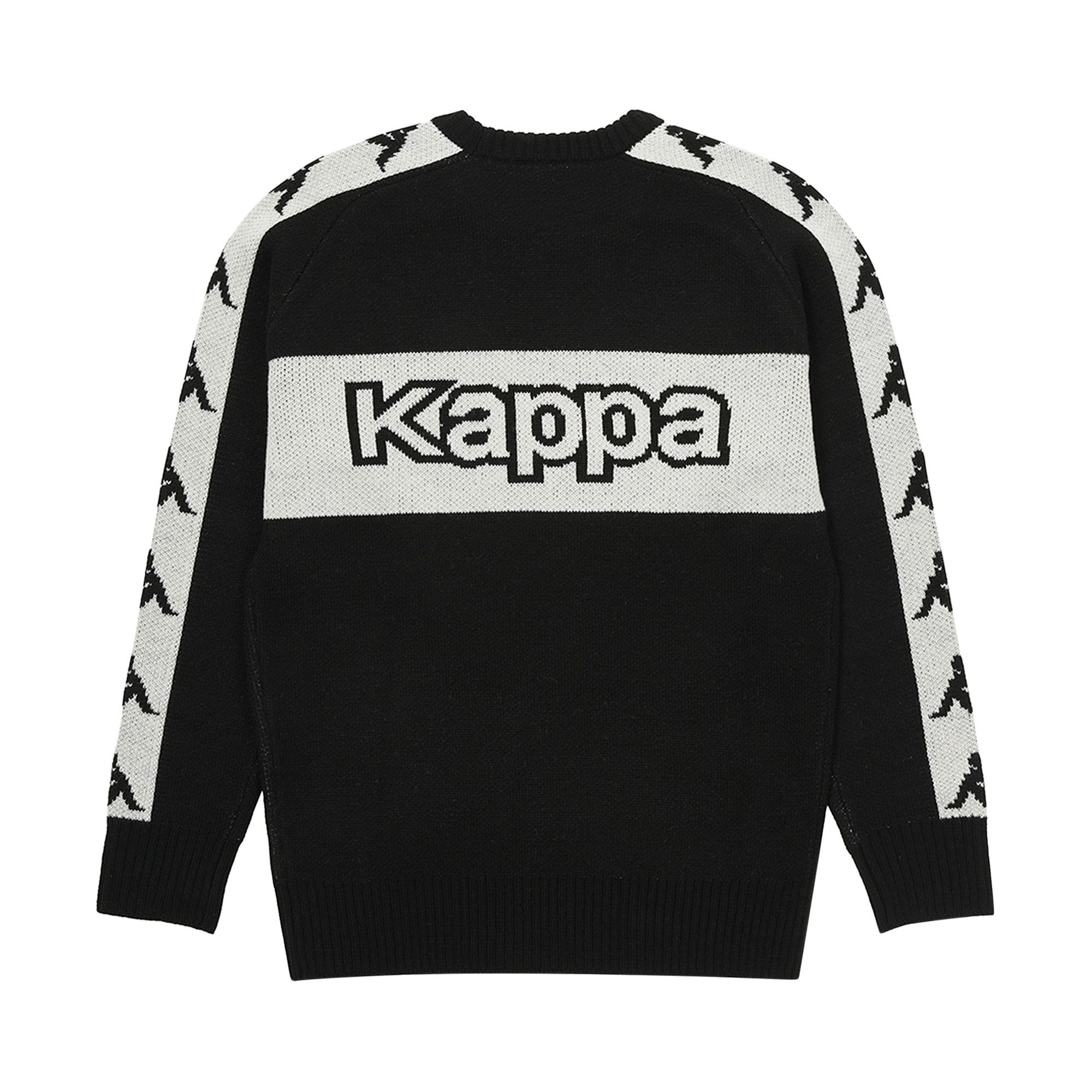 Kappa black sweater clearance