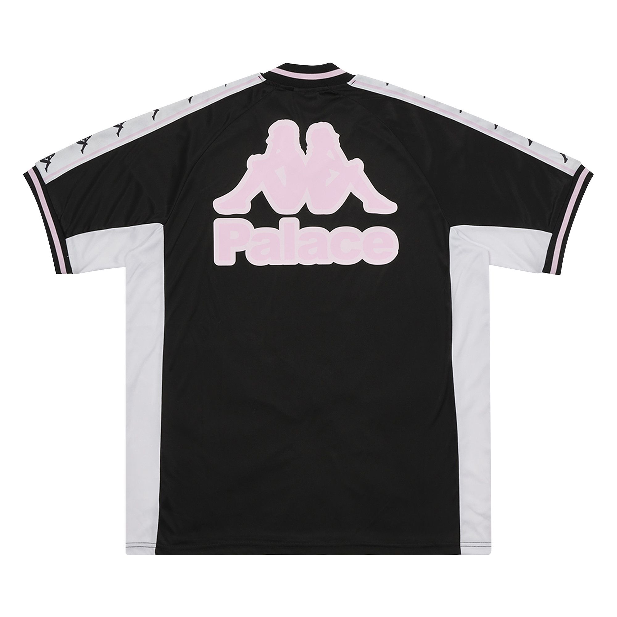 Buy Palace x Kappa Jersey 'Black' - P21KPES001 | GOAT