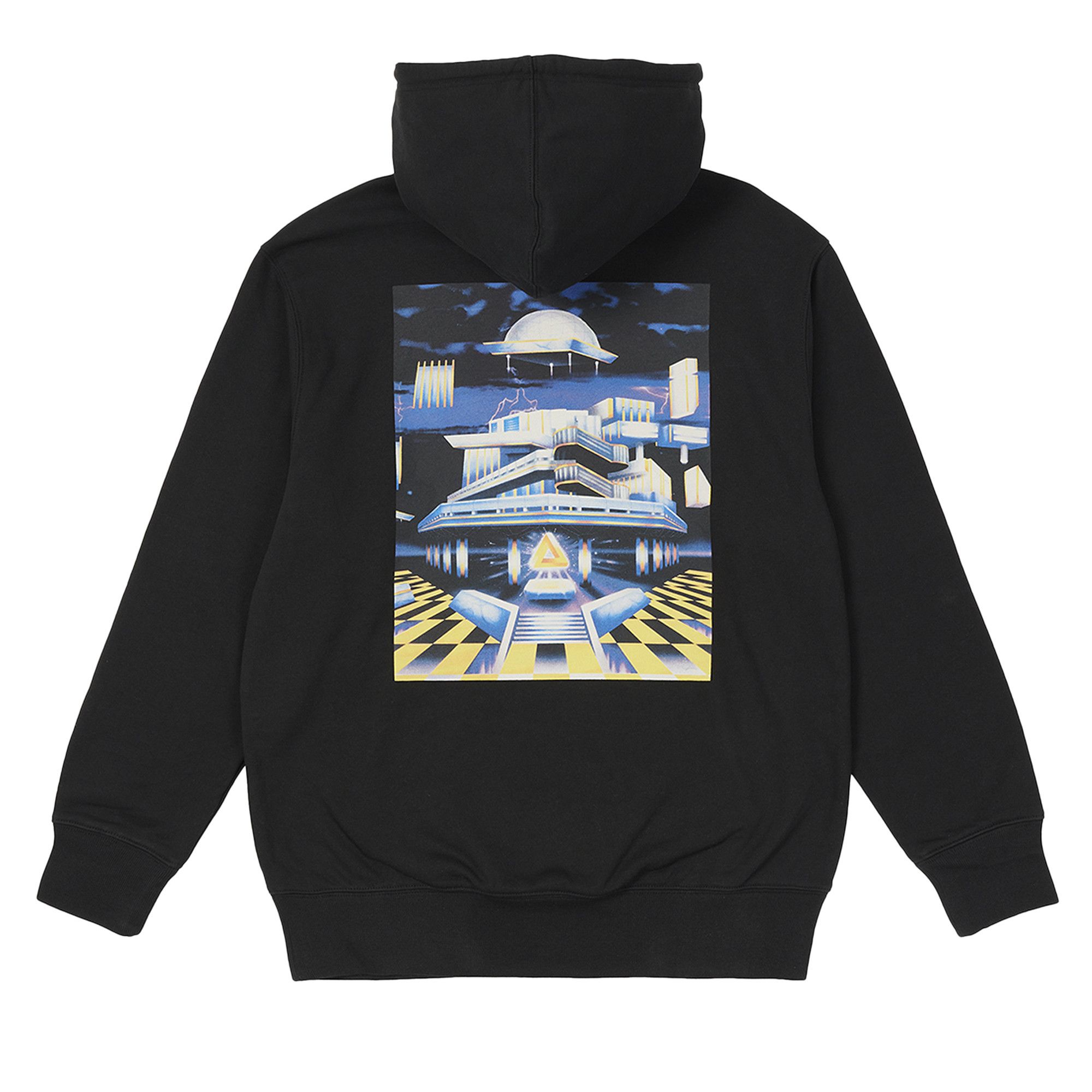 Palace tri curtain hoodie clearance