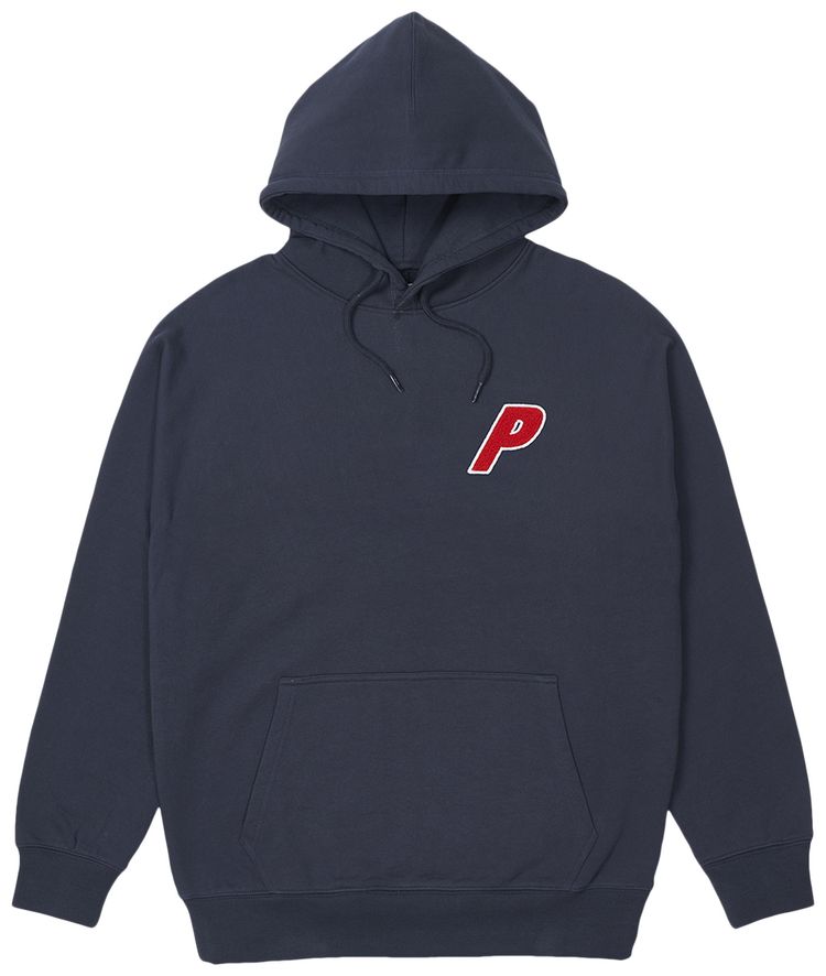 Palace Tri Chenille Hood Navy