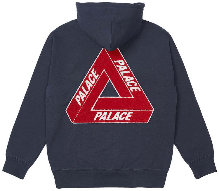 Palace Tri Chenille Hood Navy