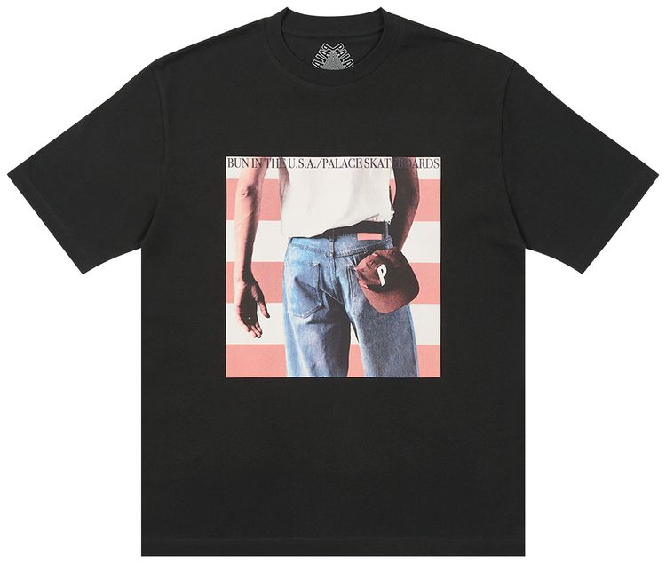 Palace Born To Bun T Shirt Black
