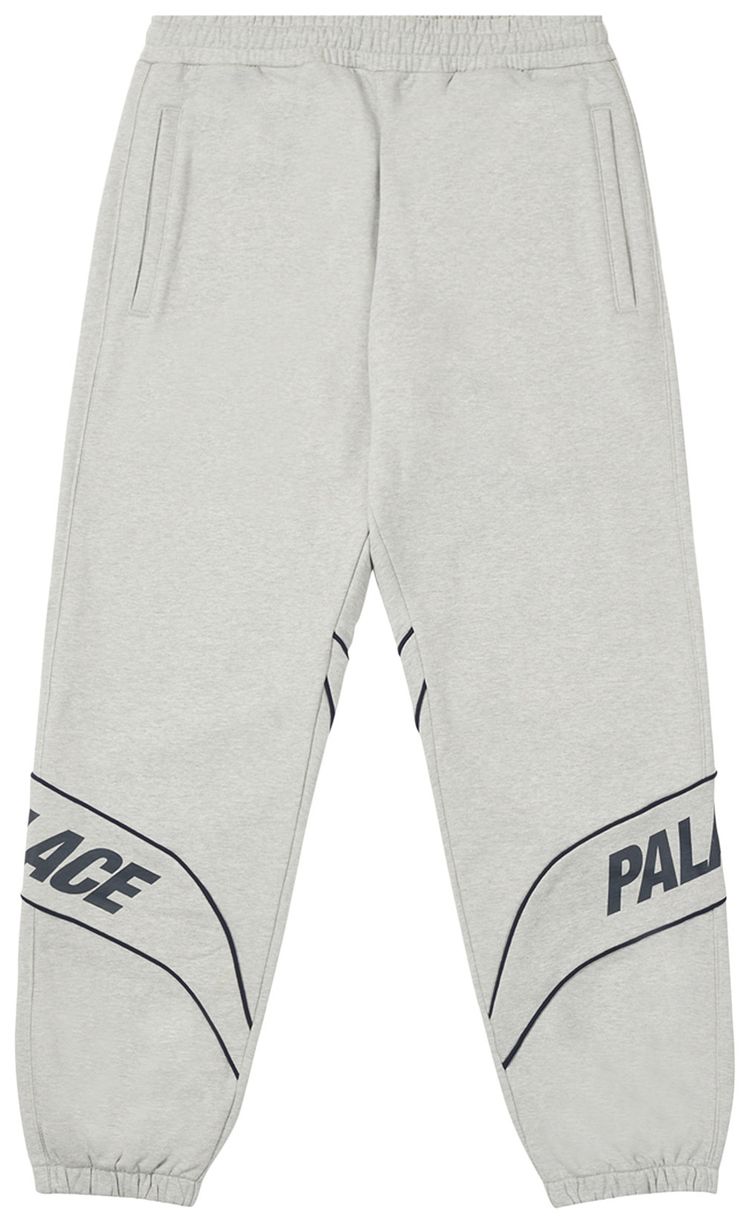 Palace Pipe Joggers Grey Marl