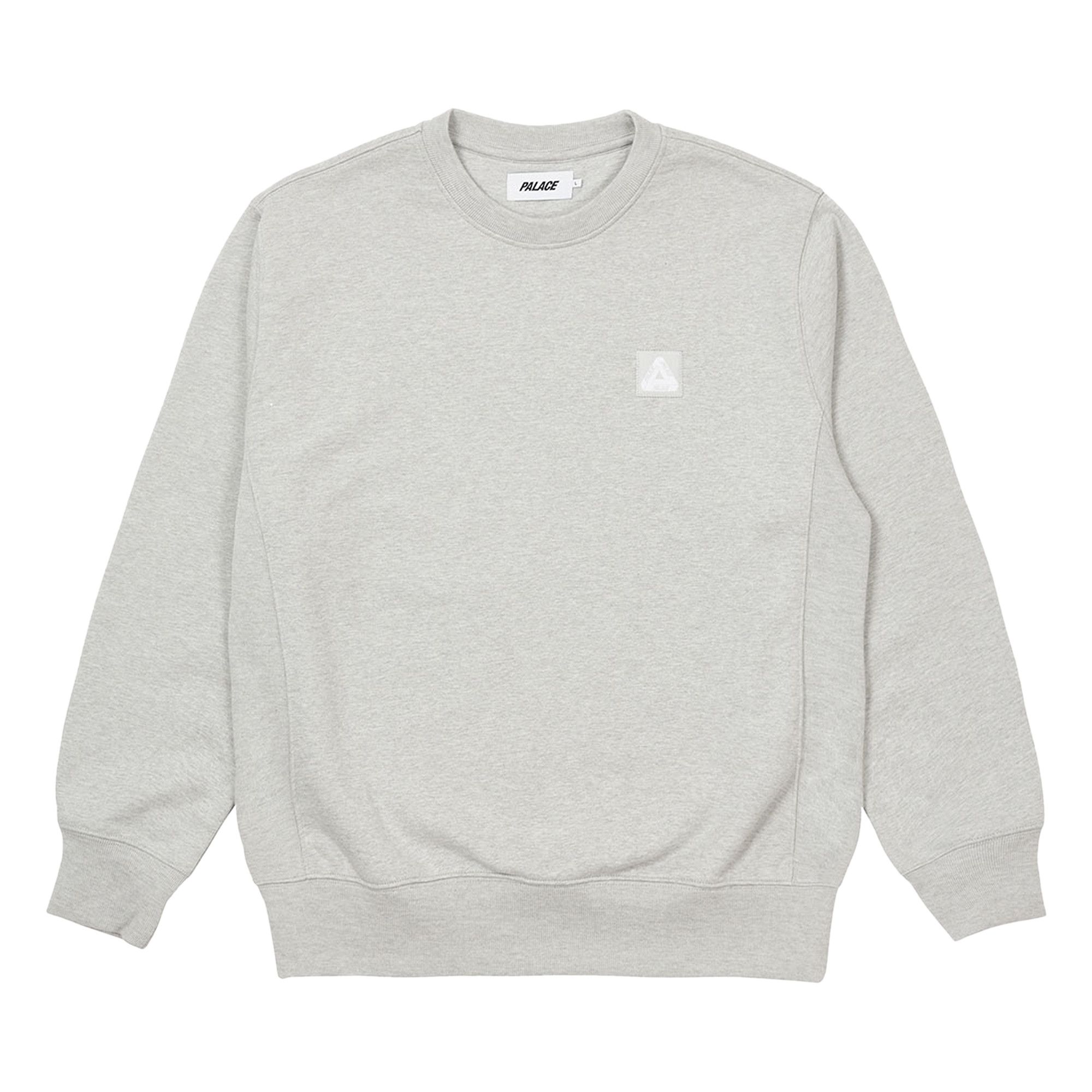 Buy Palace Square Patch Crew 'Grey Marl' - P20CW007 | GOAT Buy Palace Square Patch Crew 'Grey Marl' - P20CW007 | GOAT