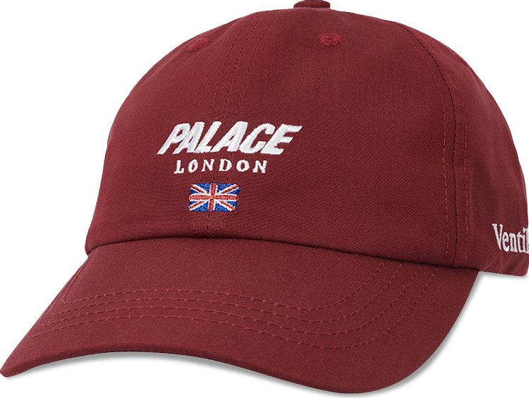 Palace London Ventile 6 Panel Burgundy