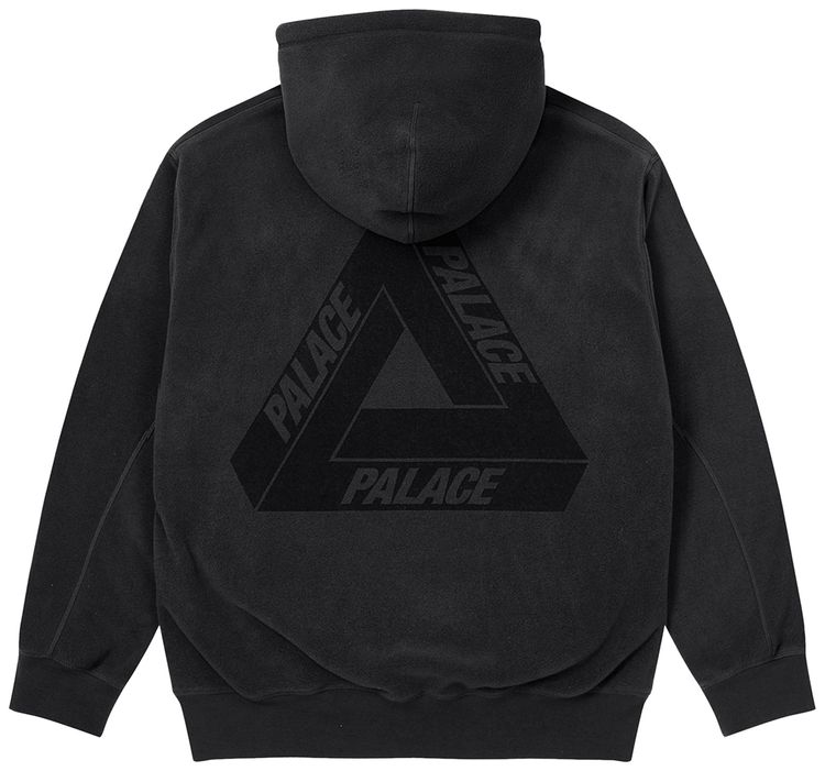 Palace Polartec Lazer Hood Black