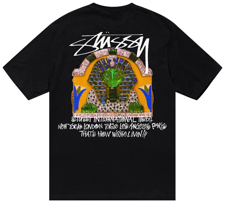 Stussy Sphinx Tee Black