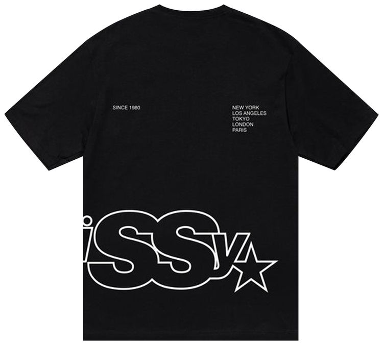 Stussy International Tribe Tee Black