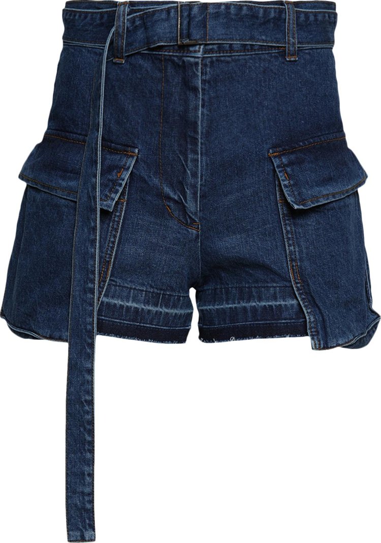 Sacai Denim Shorts 'Blue'