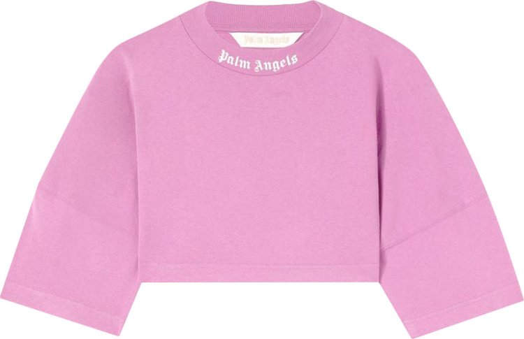 PALM ANGELS, Bear Crop T Shirt, Women, Cropped T-Shirts