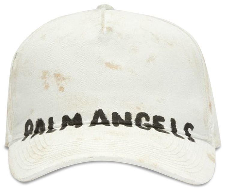 Palm Angels Seasonal Logo Cap BeigeBlack