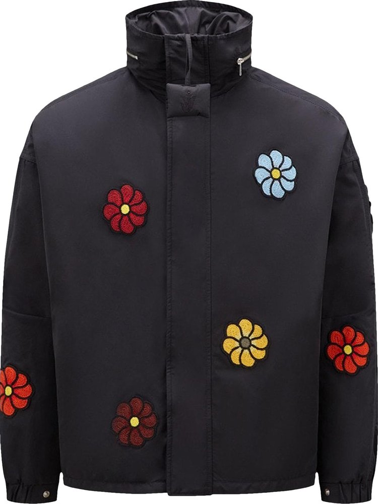 Moncler Genius x JW Anderson Floral Detailed Jacket 'Black'