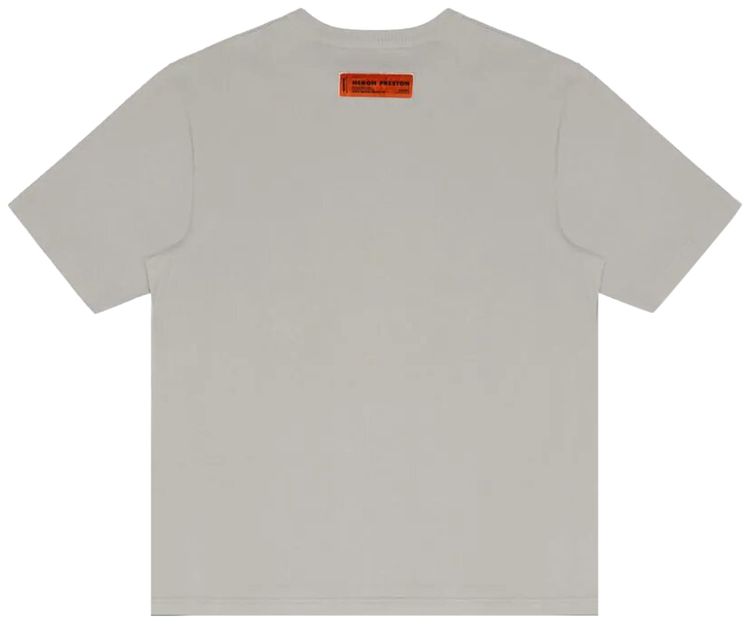 Heron Preston Misprinted Heron Short Sleeve Tee GreyNavy