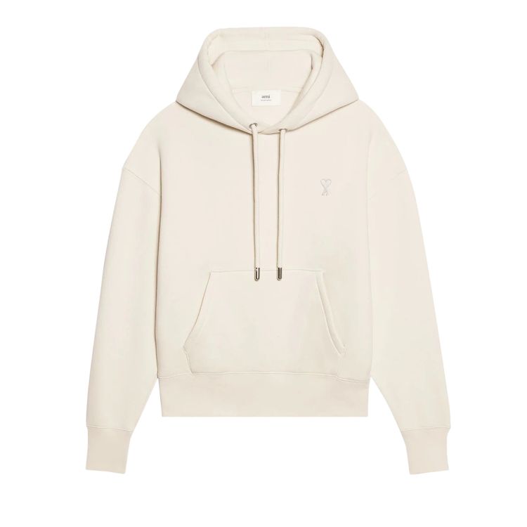 Ami Tonal Hoodie Vanilla